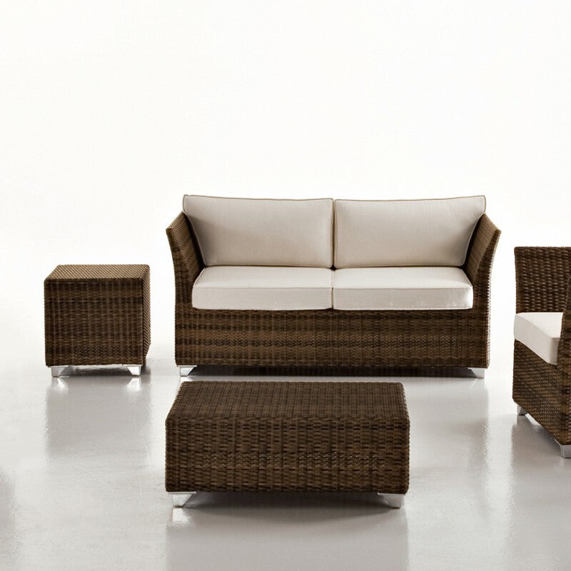 Salotto living rattan sintetico