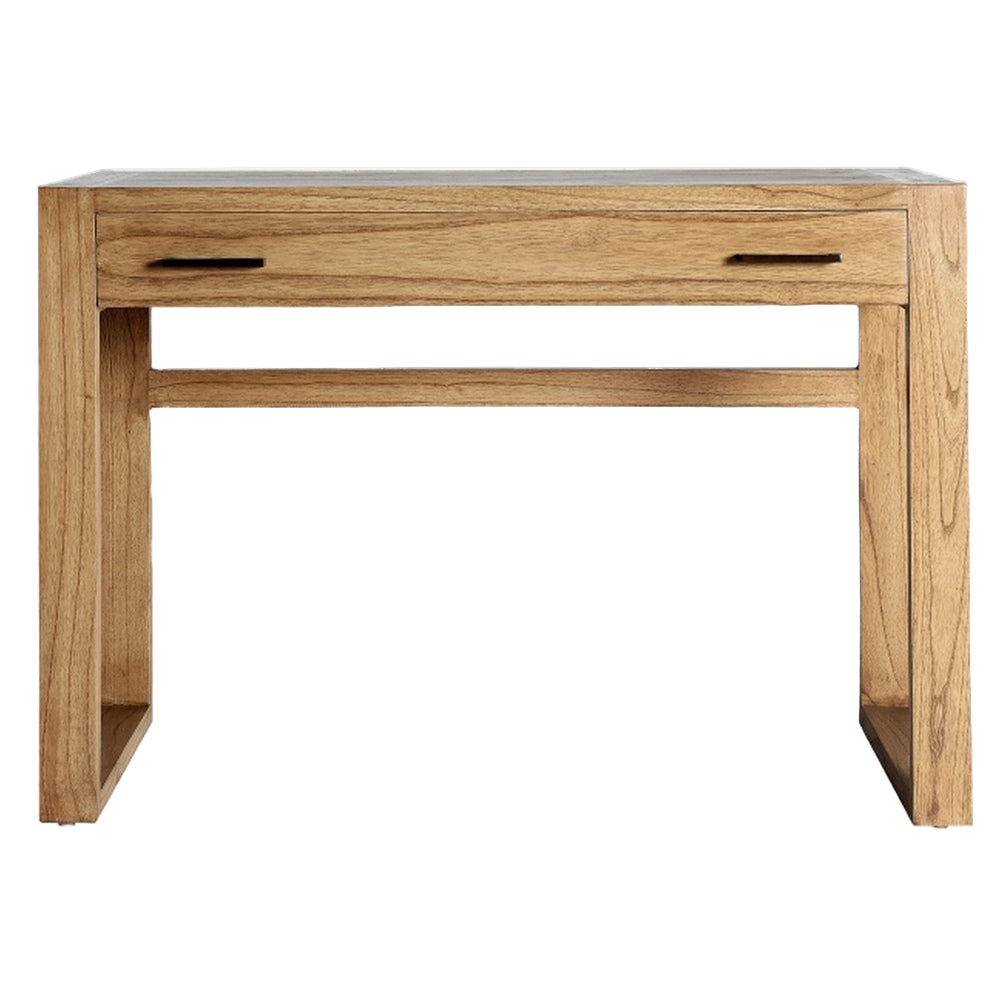 Scrivania artigianale marrone per ambienti eleganti e naturali