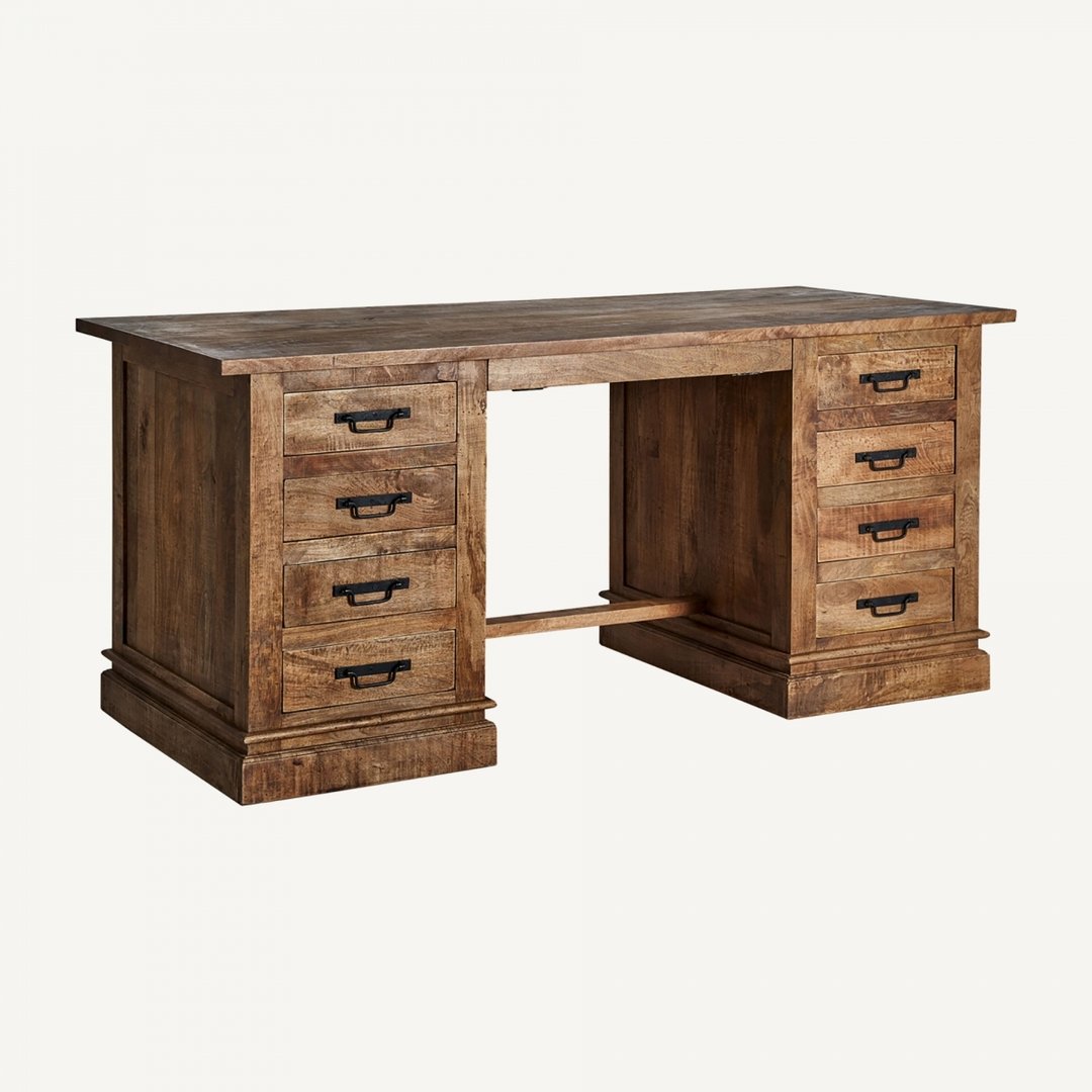 Scrivania country chic legno