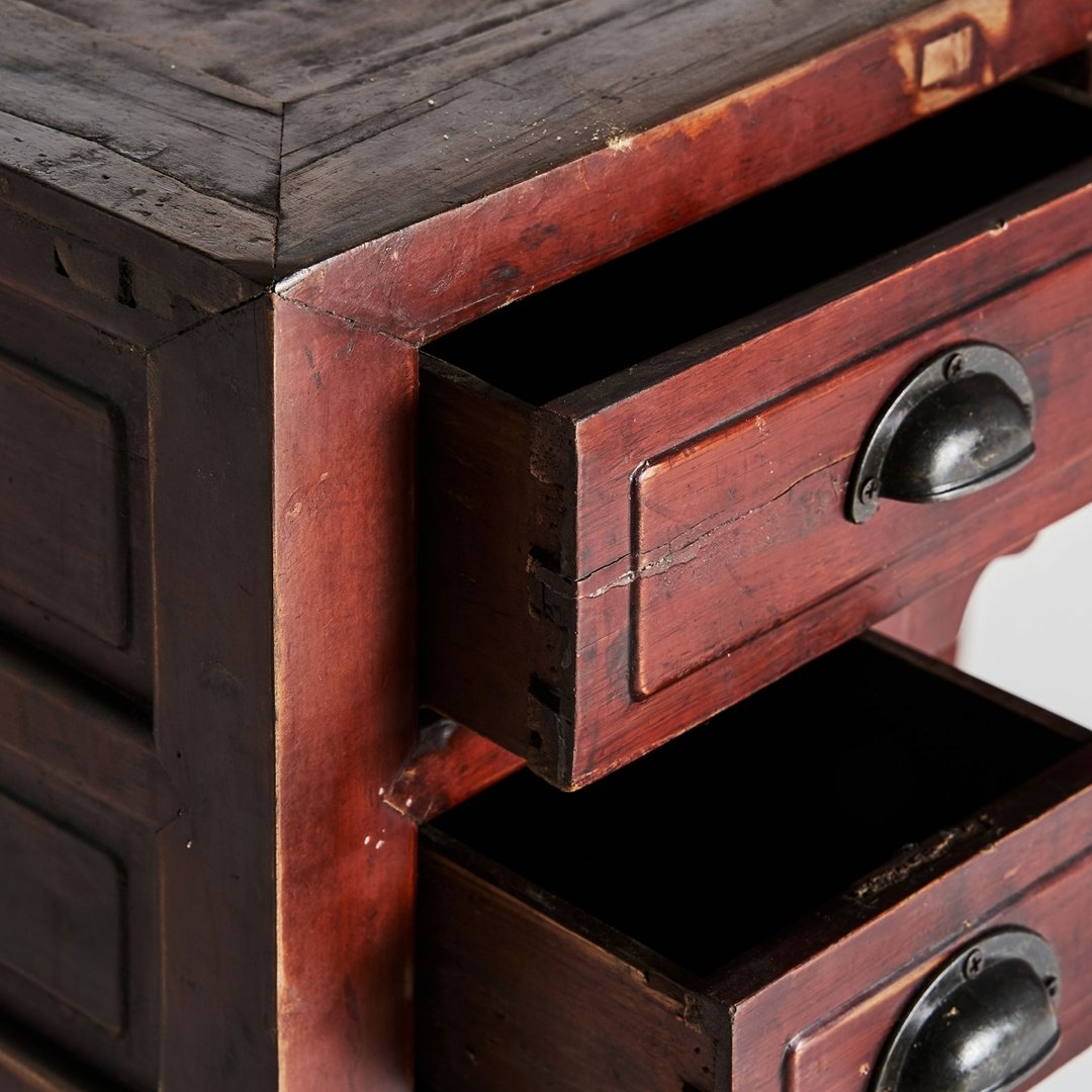 Scrivania orientale legno massello