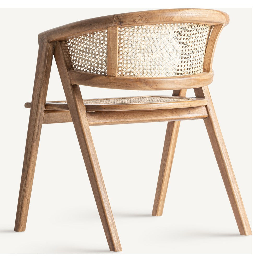 Sedia Boho Chic in Teak Chiaro