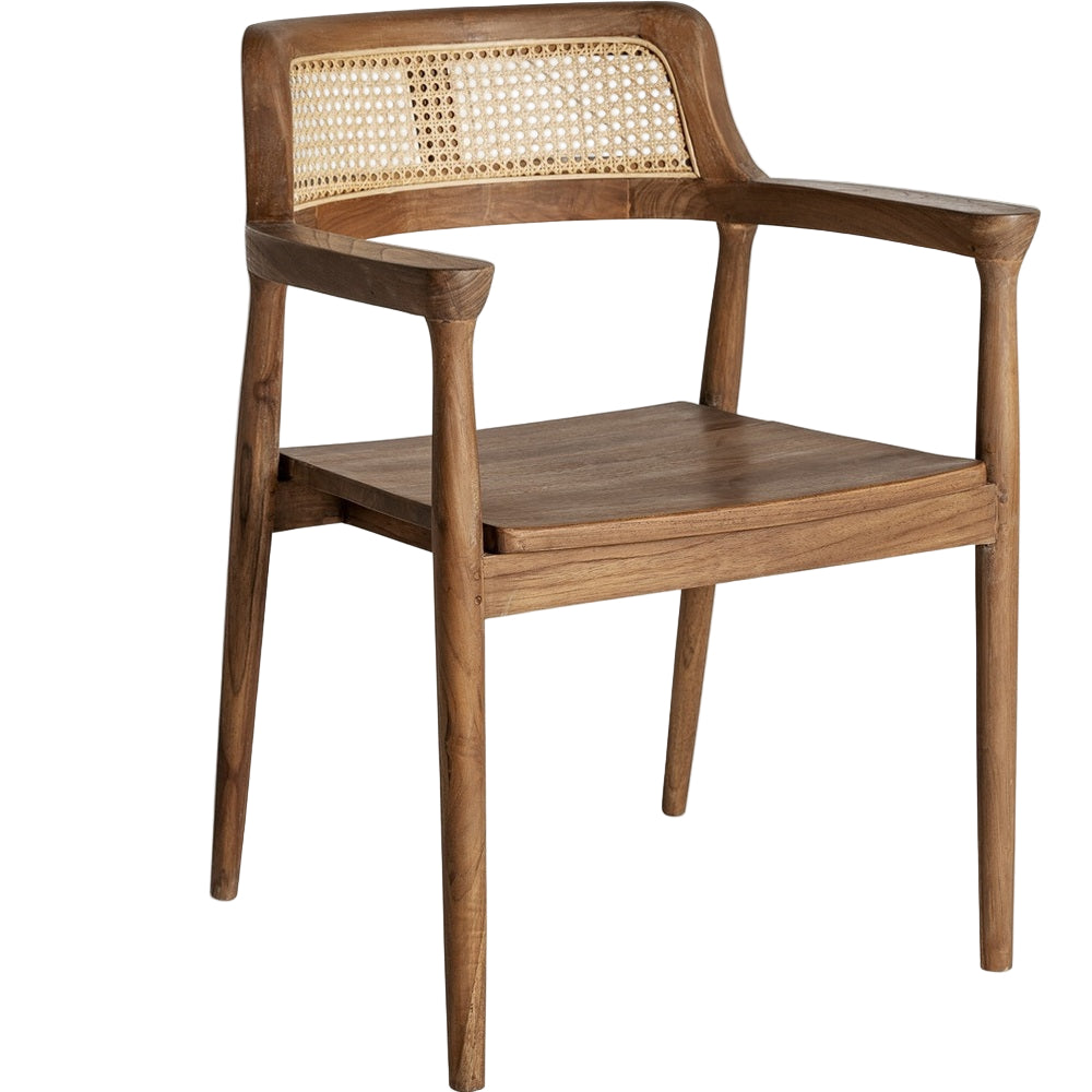 Sedia con braccioli di design per salotti e sale da pranzo chic