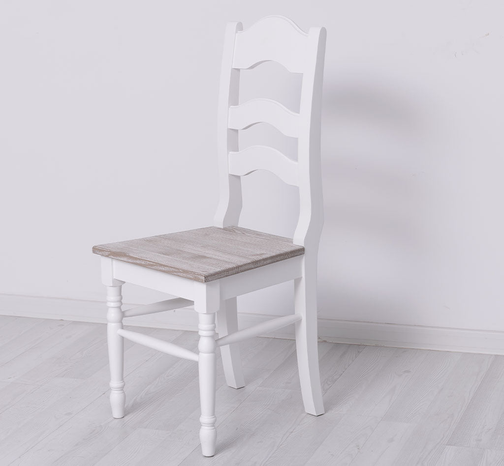 Sedia legno rovere Shabby