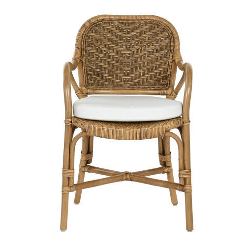 Sedia Bistrot rattan e bamboo