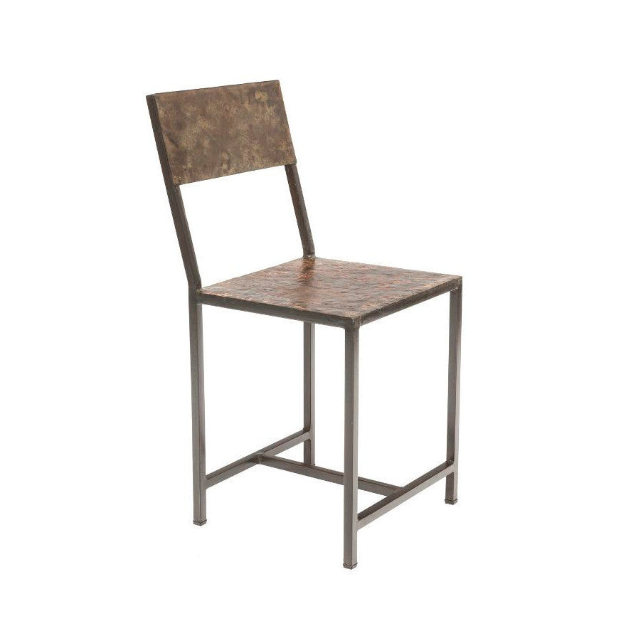 Sedia industrial metallo