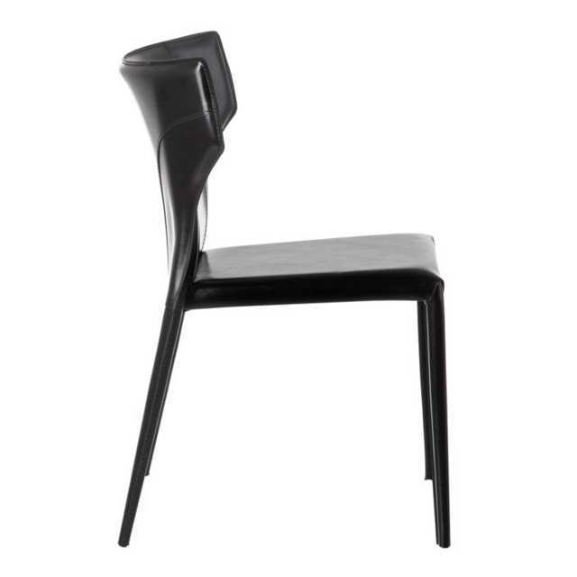 Sedia vintage design nera