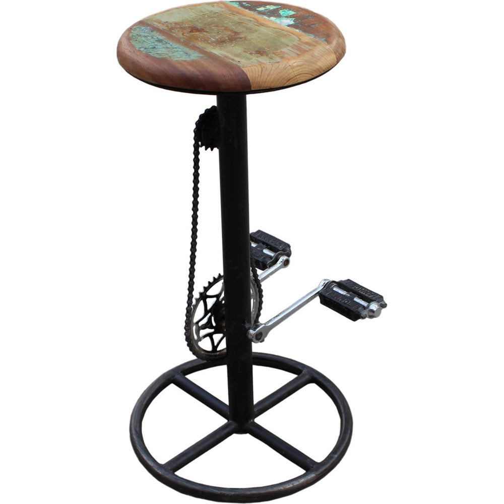 Sgabello industrial vintage per bar, cucina o ristorante moderno