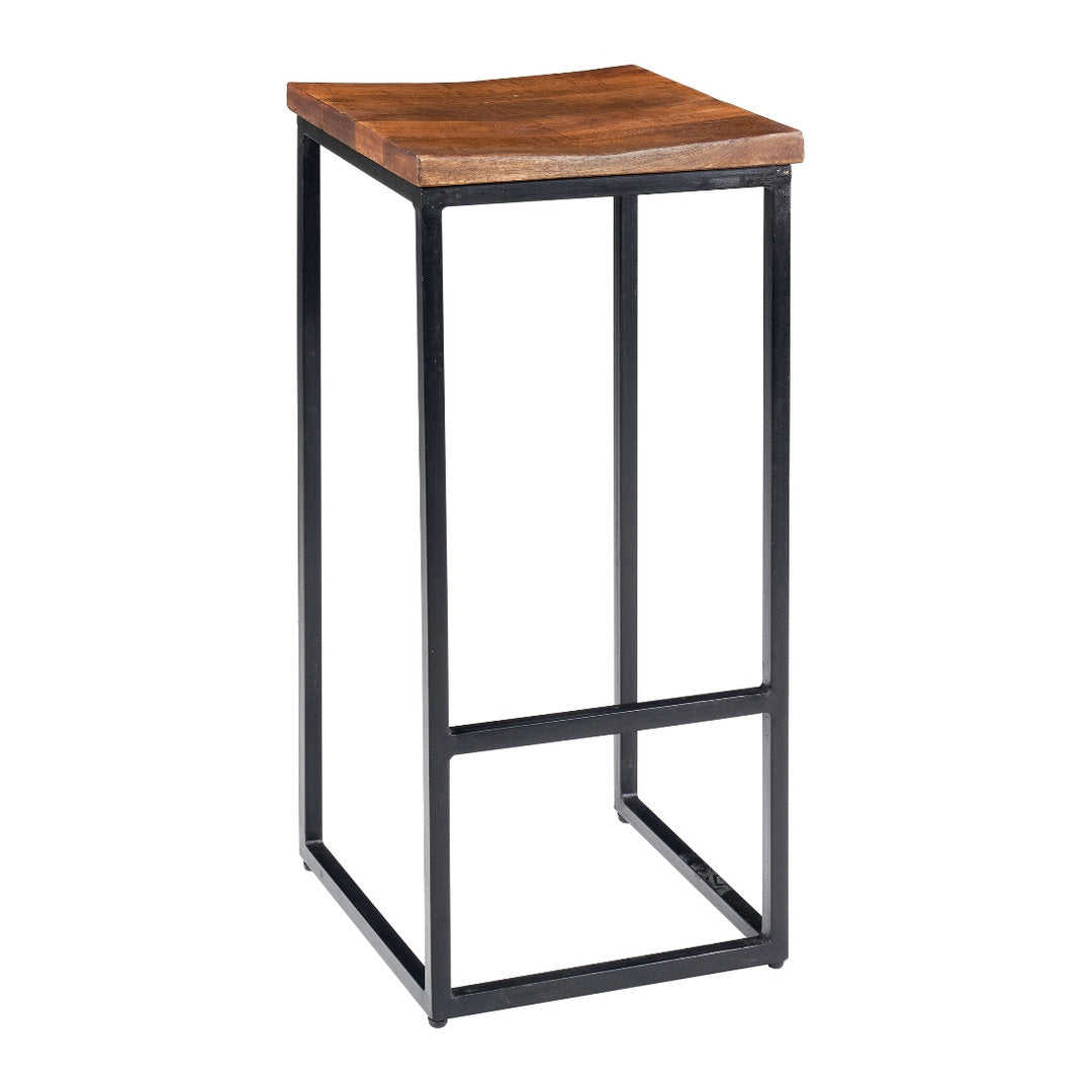 Sgabello industrial ferro