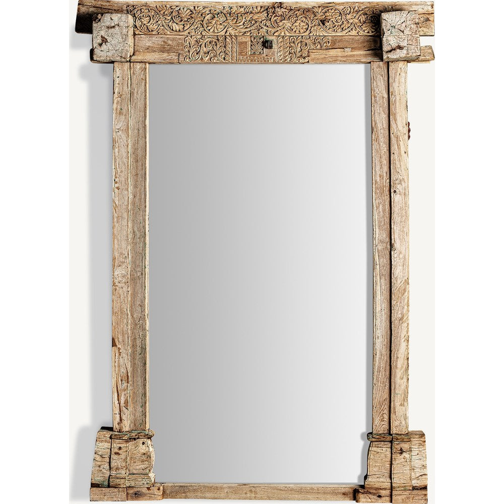 Specchio etnico intarsiato