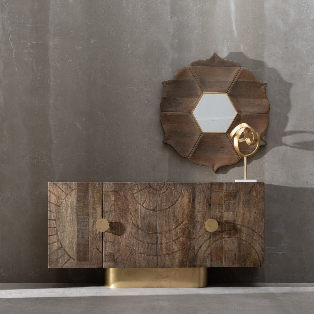 Specchio etnico chic