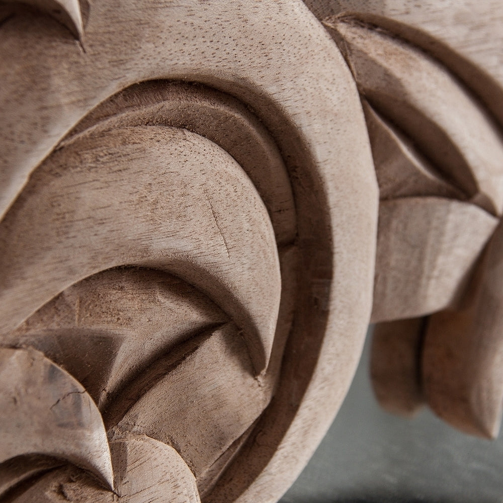 Specchio legno tropicale