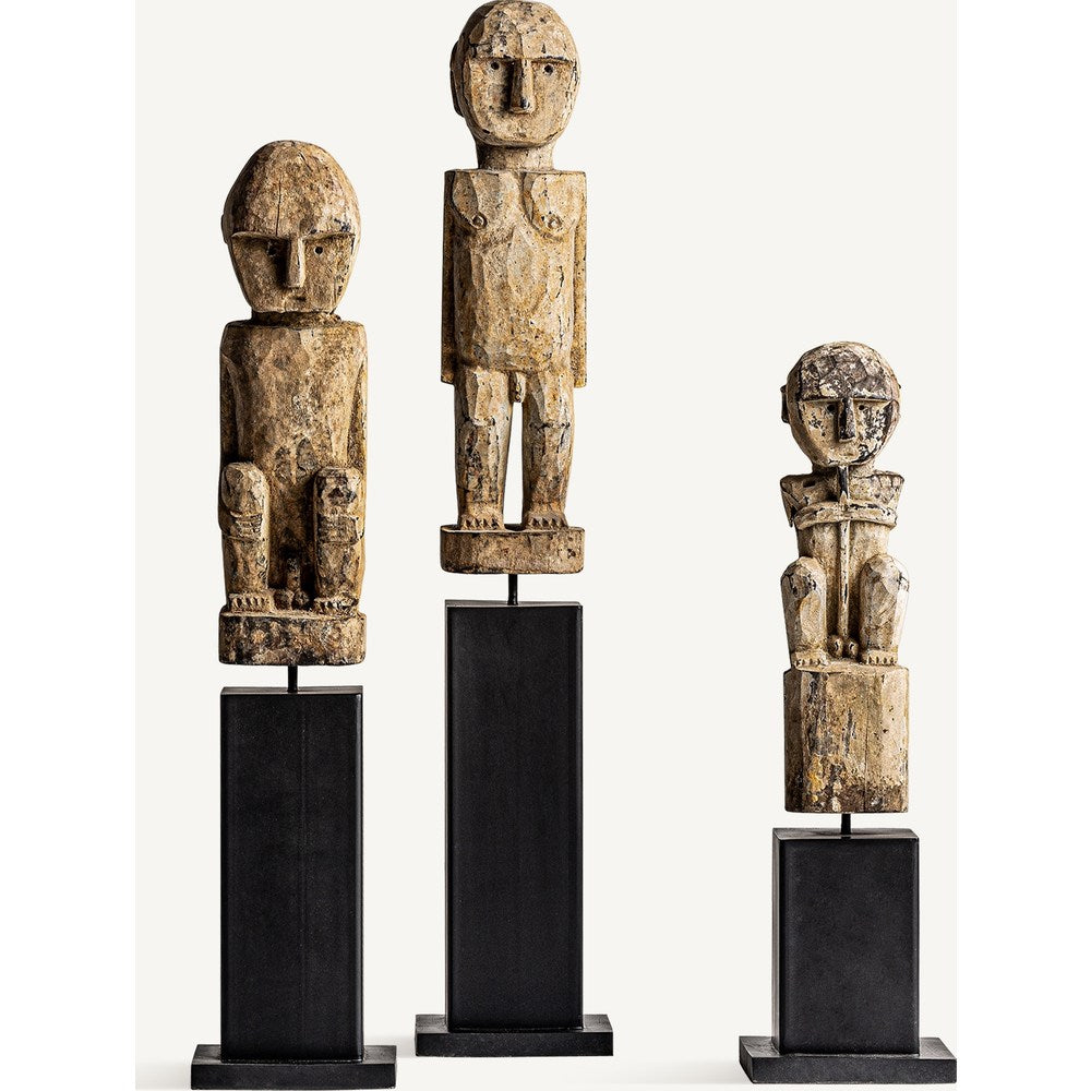 Statua etnica legno h75