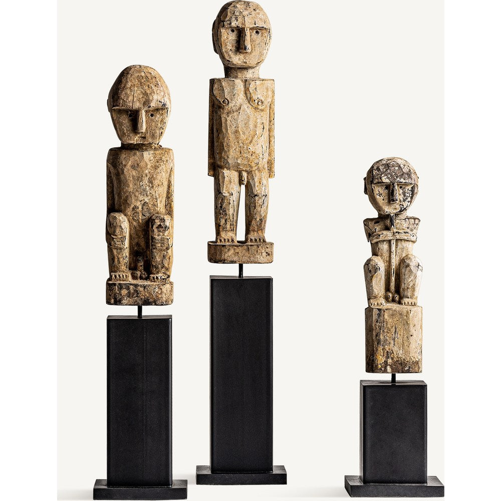 Scultura etnica legno di mango