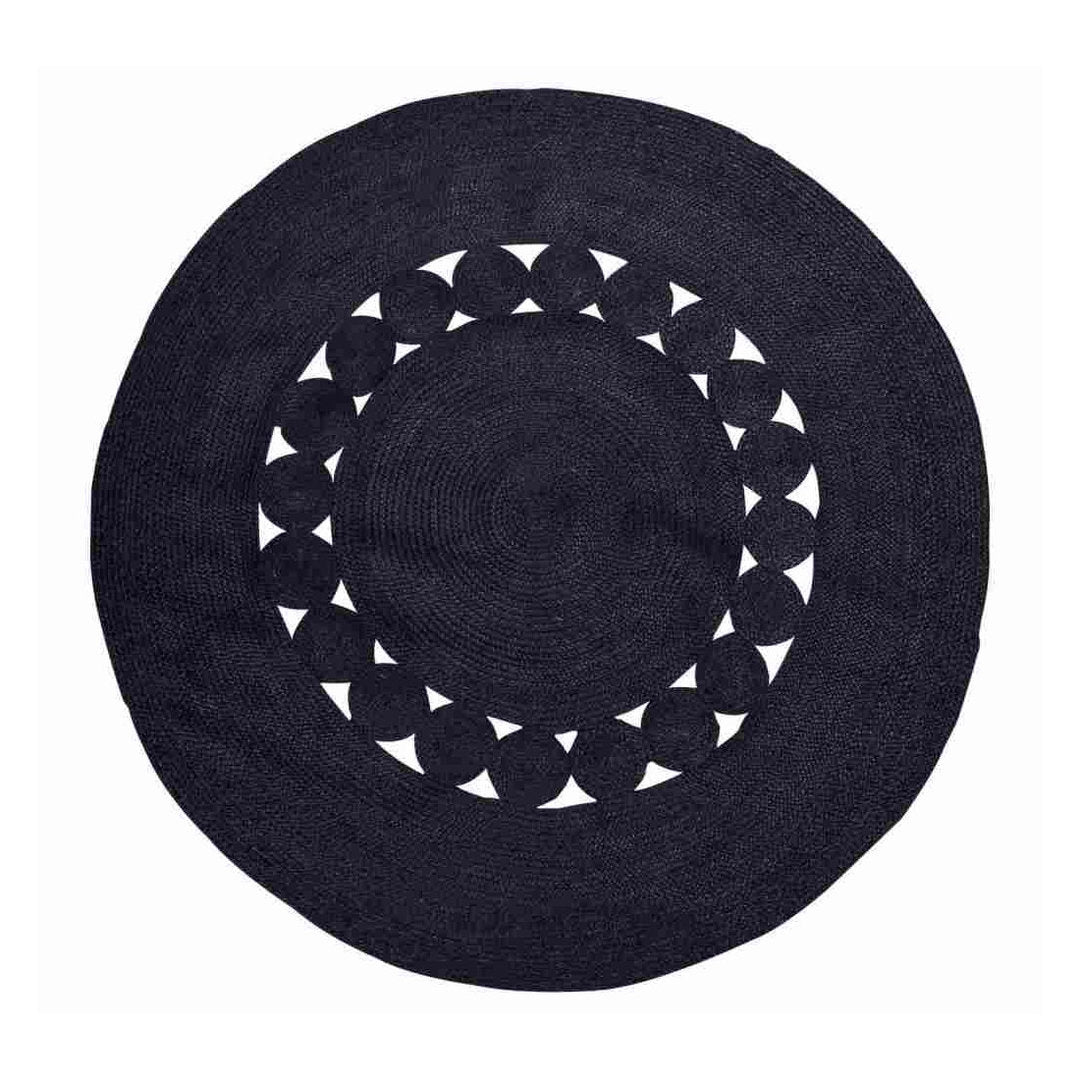 Tappeto juta nero 2mt