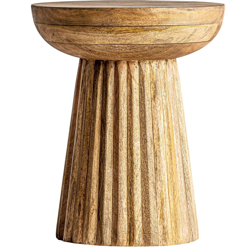 Tavolino artigianale etnico per salotto contemporaneo