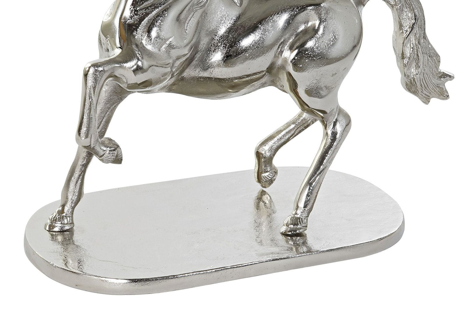 Tavolino art decò alluminio