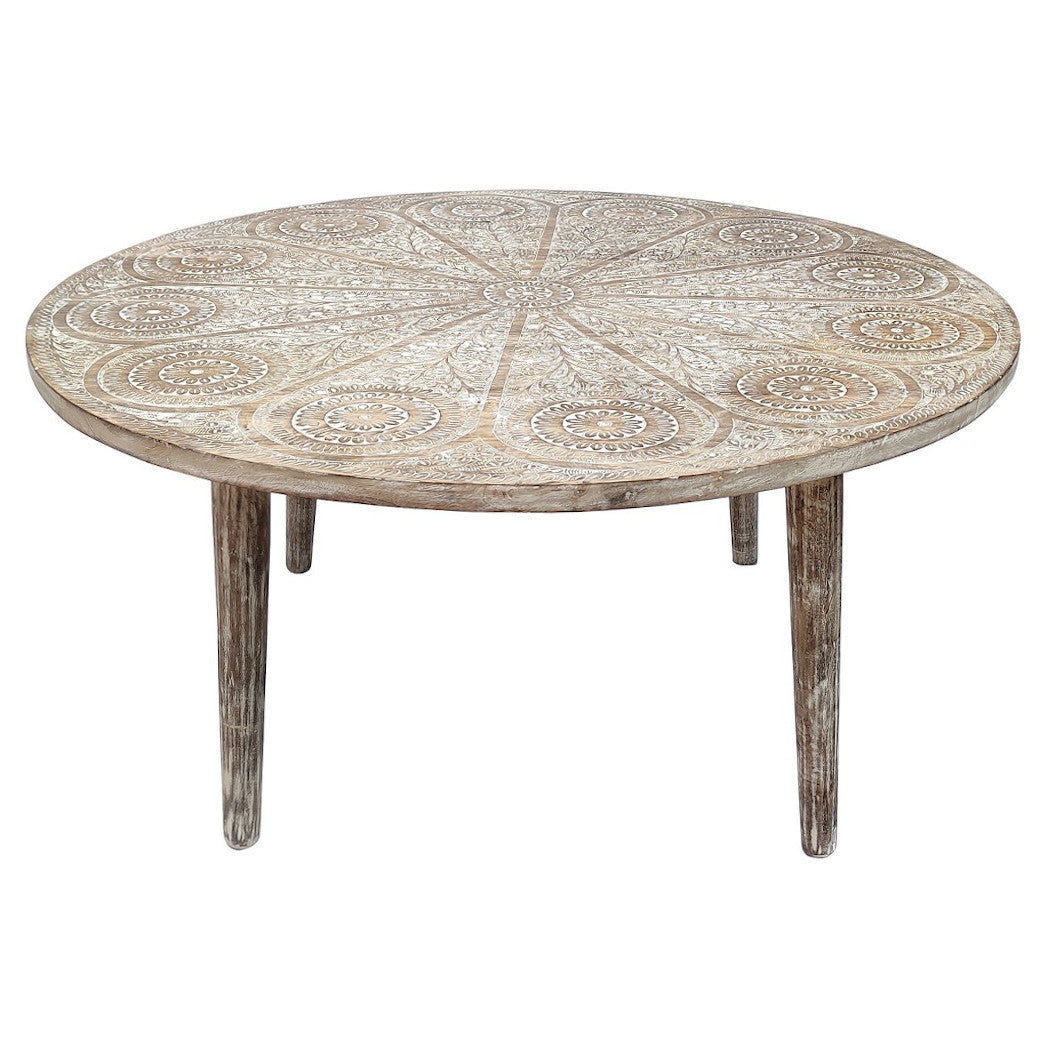 Tavolino orientale rotondo