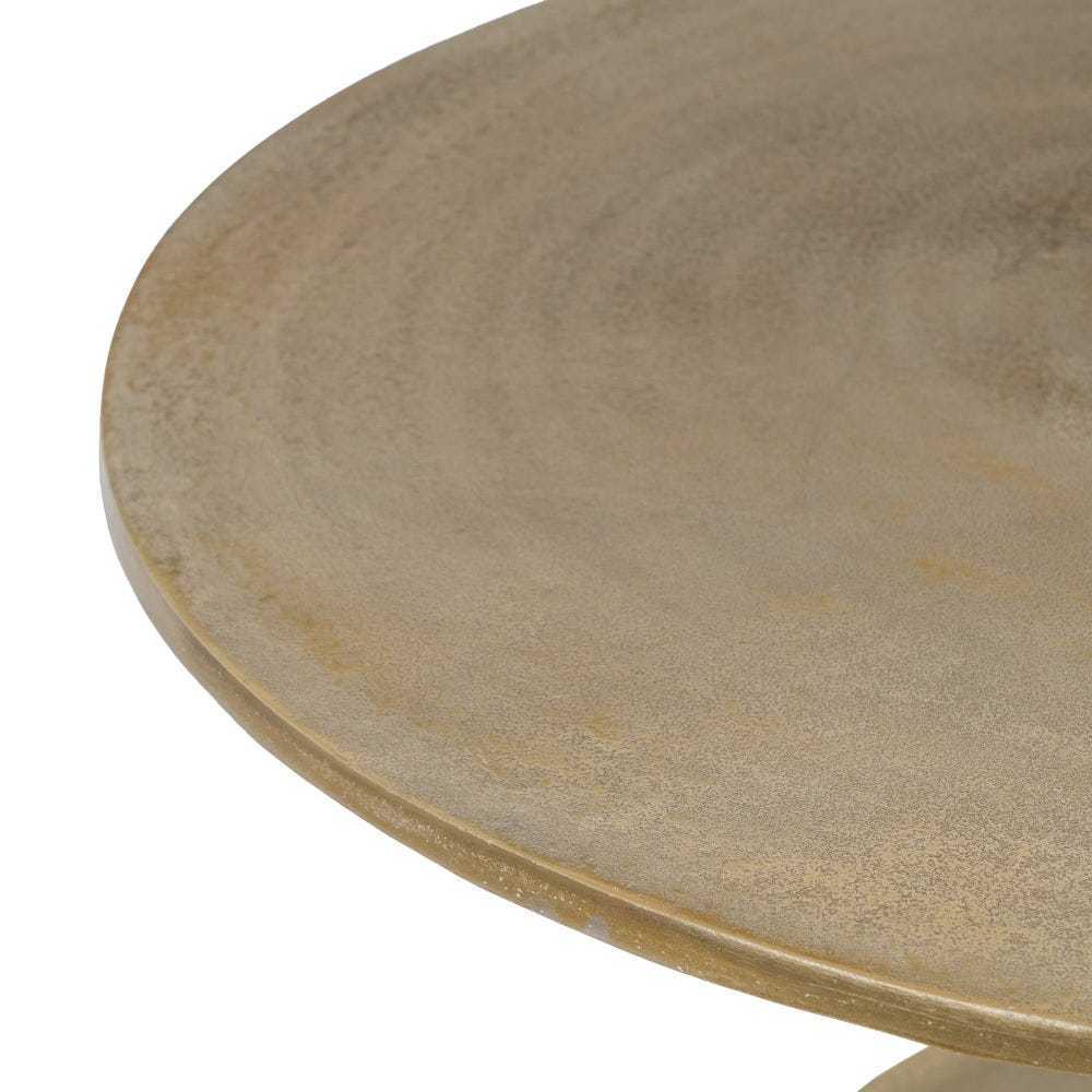 Tavolino etnico chic in alluminio