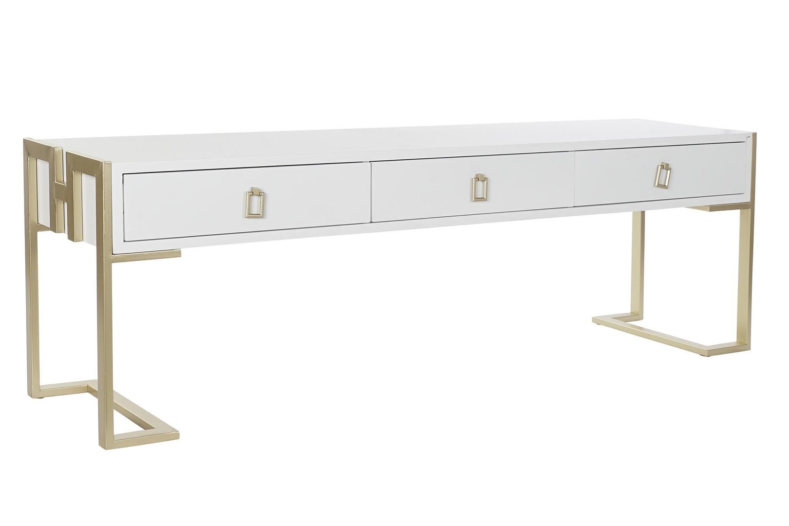 Tavolino vintage chic bianco