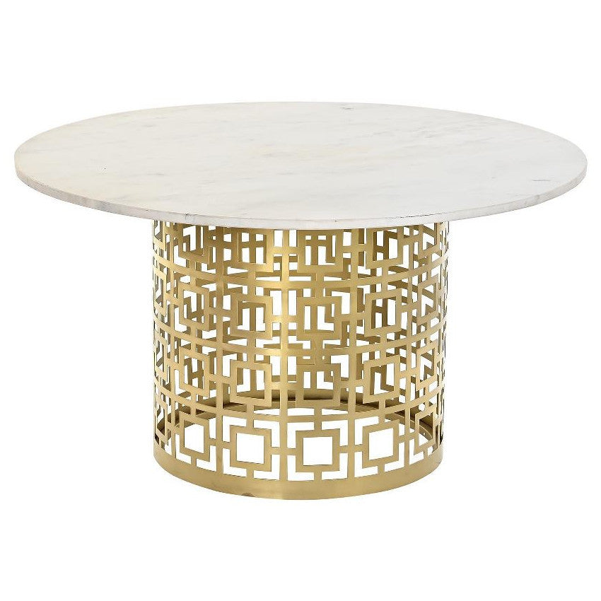 Tavolino rotondo salotto decò