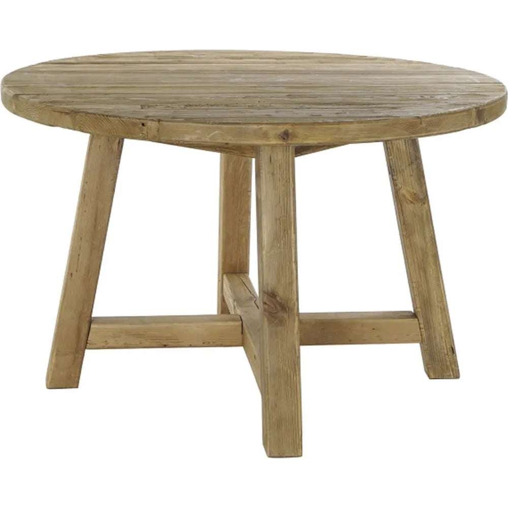 Tavolo rotondo legno massiccio