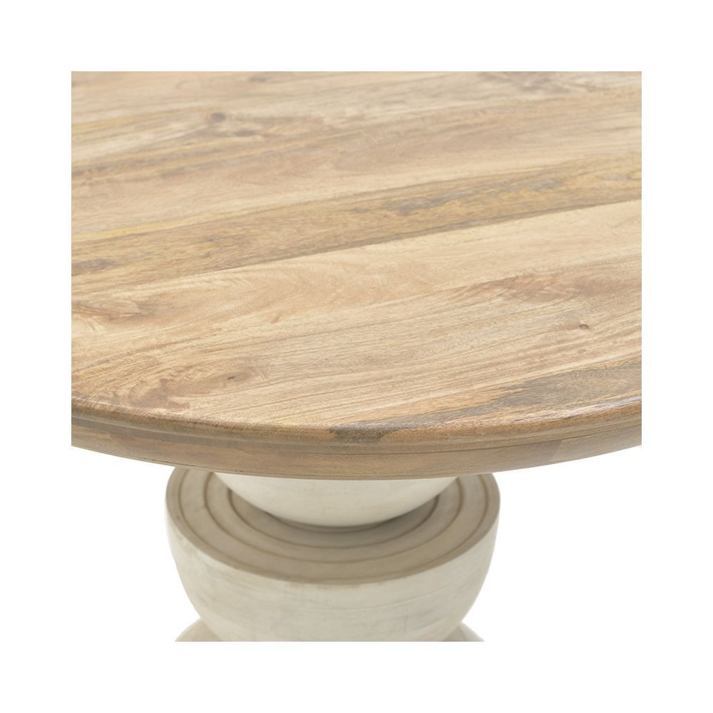 Tavolo design etnico chic rotondo