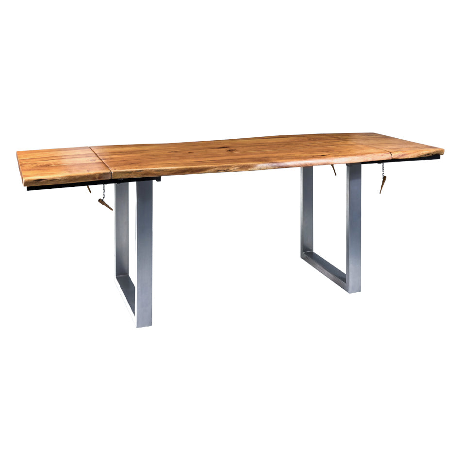 Tavolo industrial con prolunga