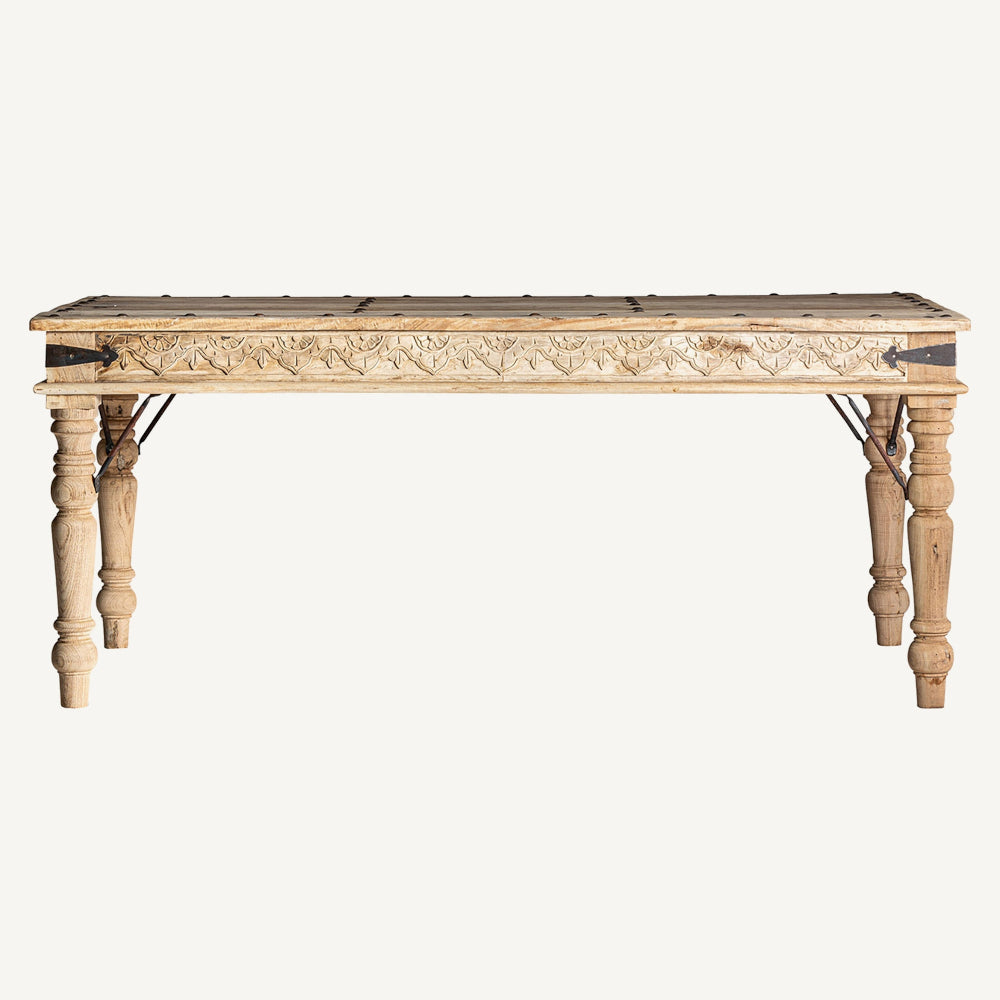 Tavolo pranzo indiano stile etnico