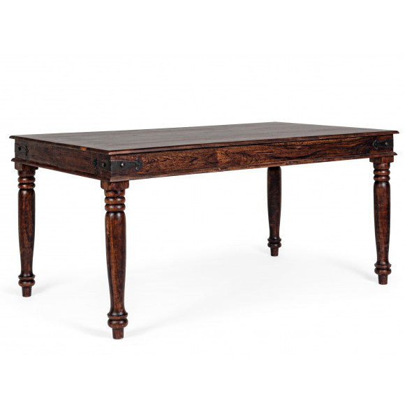 Tavolo etnico indiano marrone 160cm