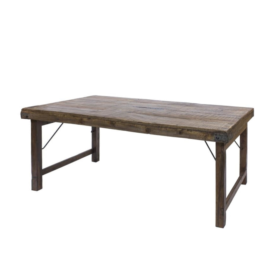 Tavolo pranzo industrial pieghevole