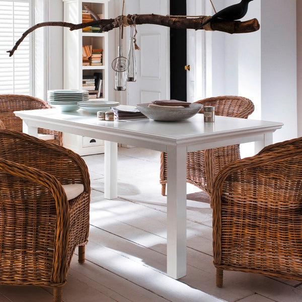 Tavolo provenzale bianco 200