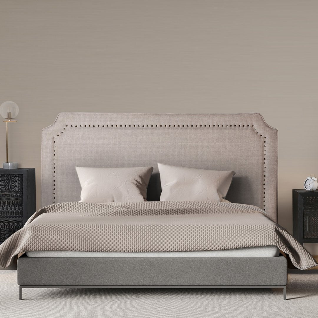 Testata letto provenzale imbottita