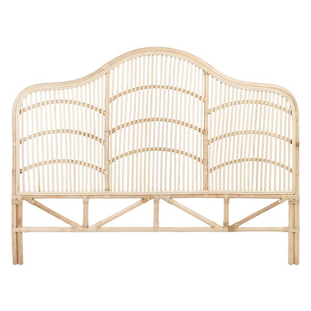 Testata shabby coastal rattan naturale