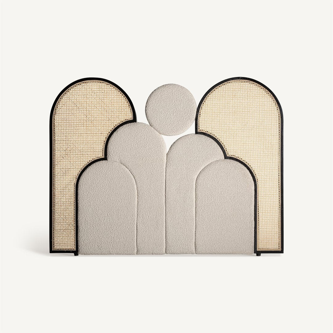 Testata letto vintage Bouclé cm 190