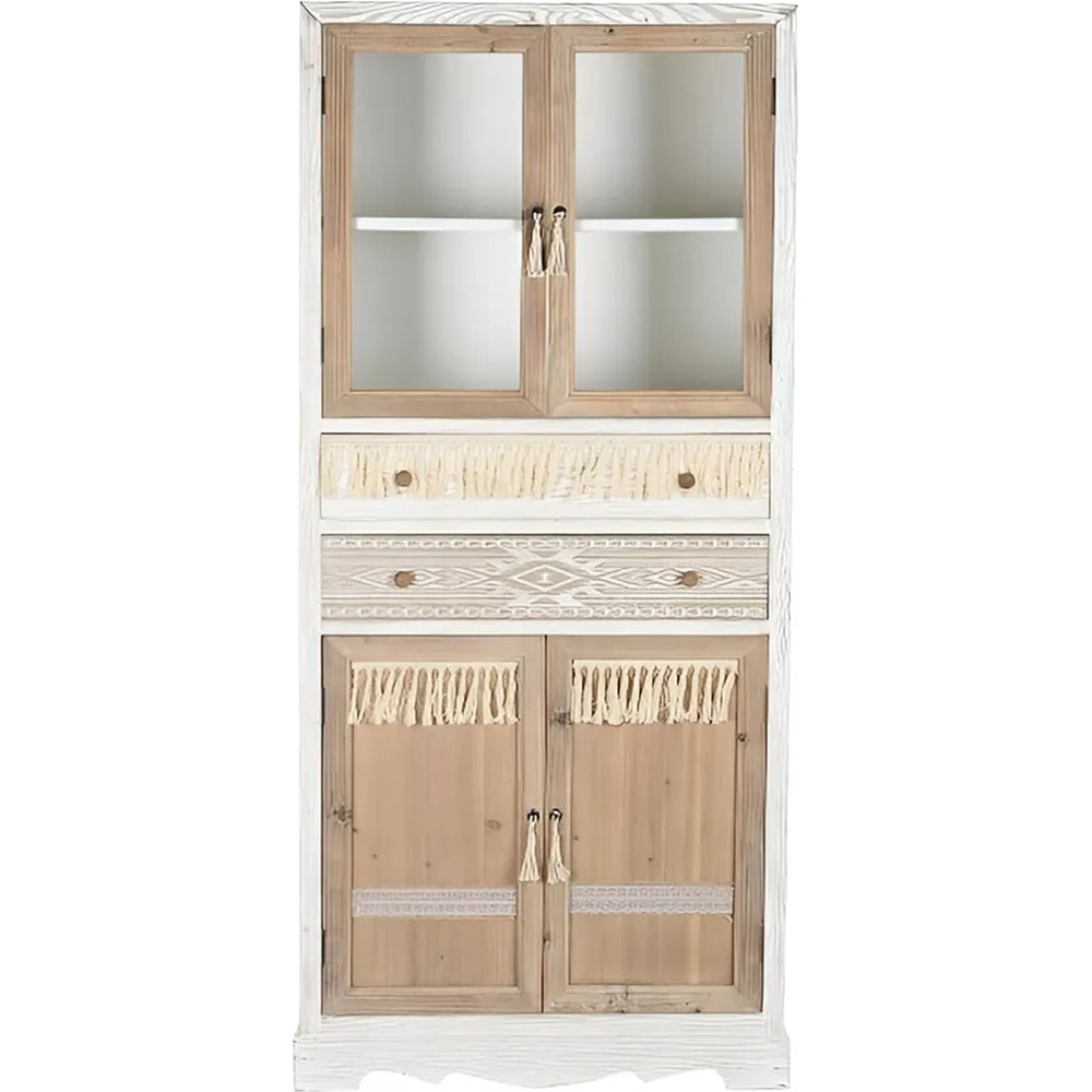 Vetrina boho ideale per soggiorno elegante