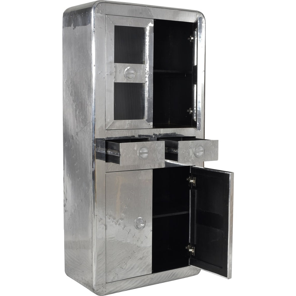 Vetrina vintage alluminio