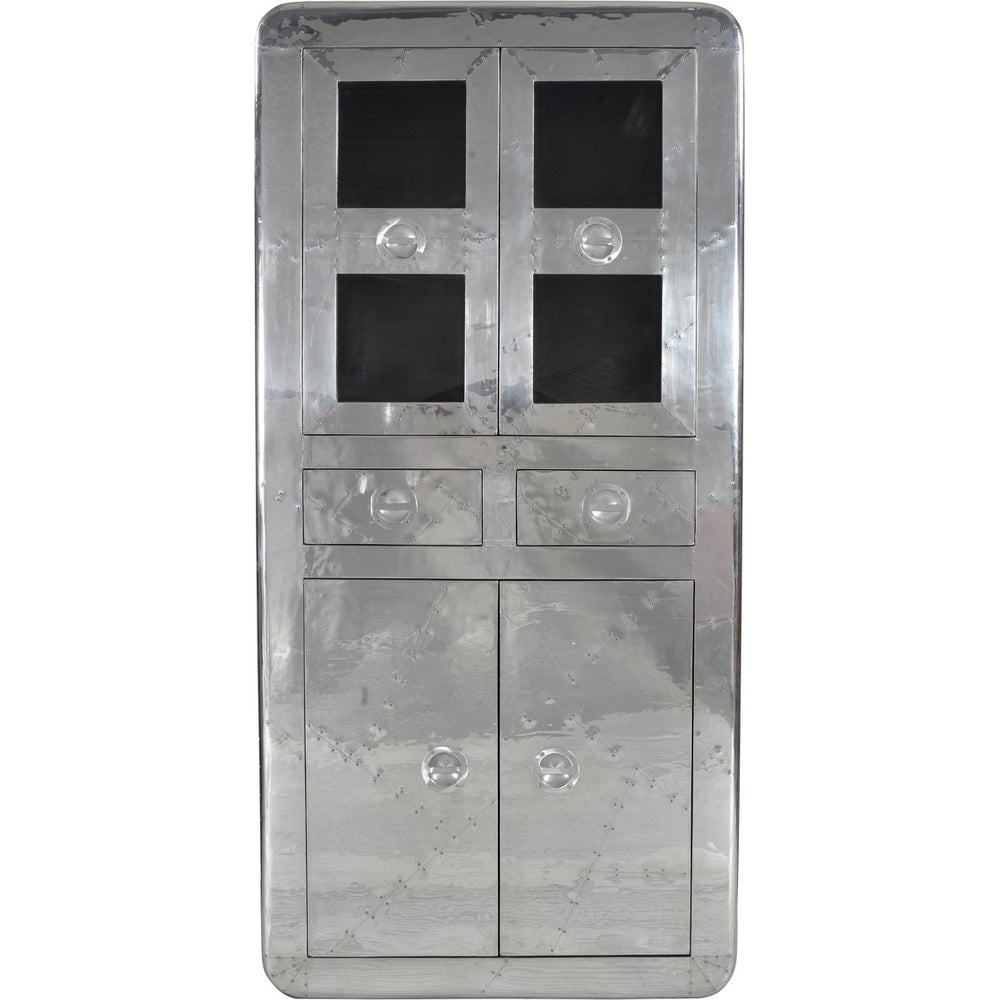 Mobile vintage industriale elegante per soggiorni e studi.