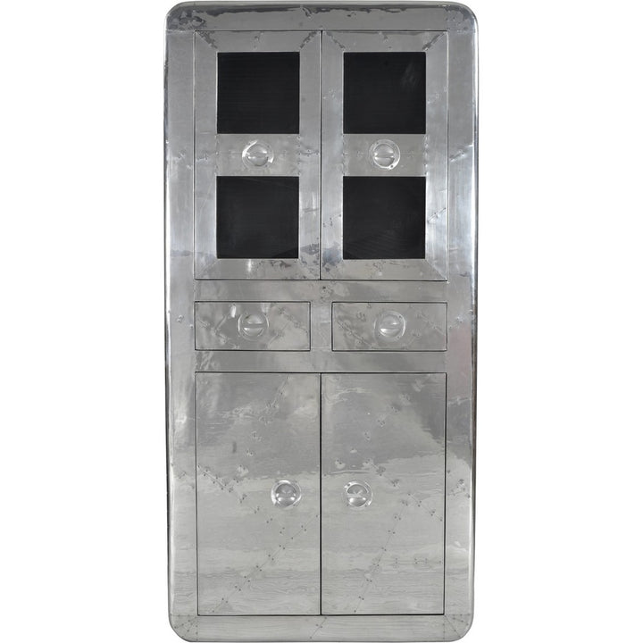 Mobile vintage industriale elegante per soggiorni e studi.