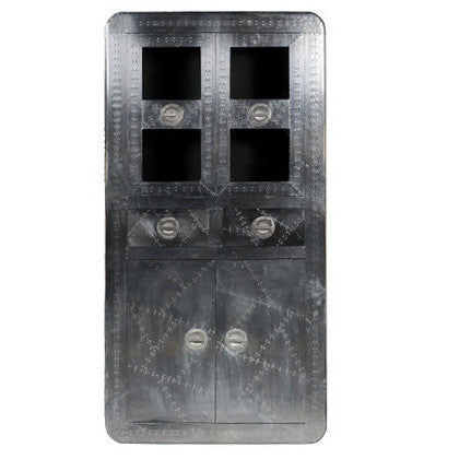 Vetrina vintage alluminio